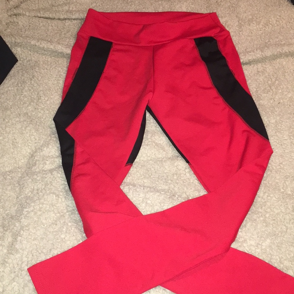 Heart bootie leggings